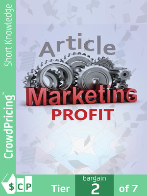 cover image of Article Marketing Profit
